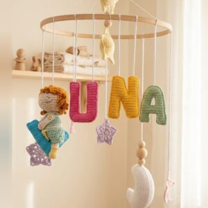 Móvil de cuna personalizado "Sueños Mágicos"